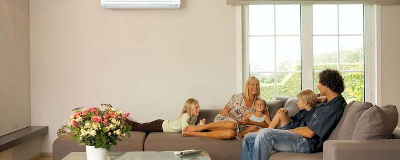 Ductless heating and air conditioning